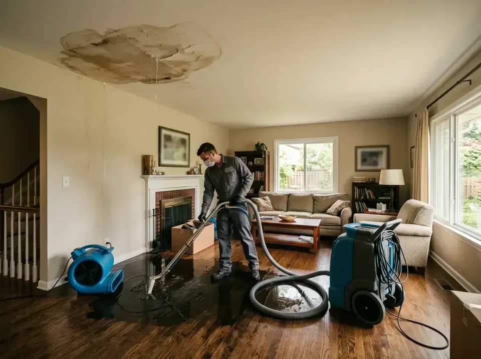 attic-pipe-burst-ceiling-drip-008 — frequently asked questions, Water Damage Restoration & Carpet Care in Providence Village…
